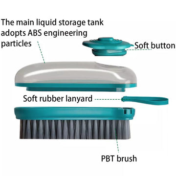 Hydraulic Multifunction Liquid Soap Dish Washing  Cleaning Brush 999Only