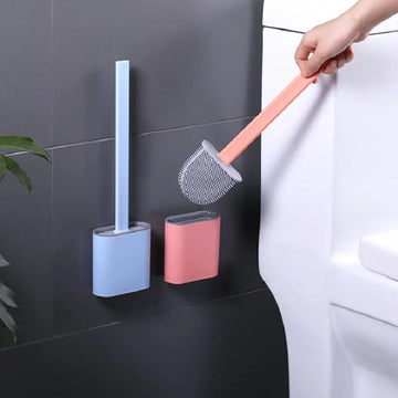 Toilet Brush Water Leak Proof With Base Silicone 999Only