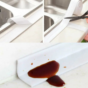 Waterproof Sealing Strip Self-Adhesive Kitchen Bathroom Caulk Tape 999Only