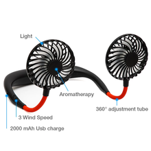 Wireless 3 Speed Chargeable Neck Fan Band 999Only